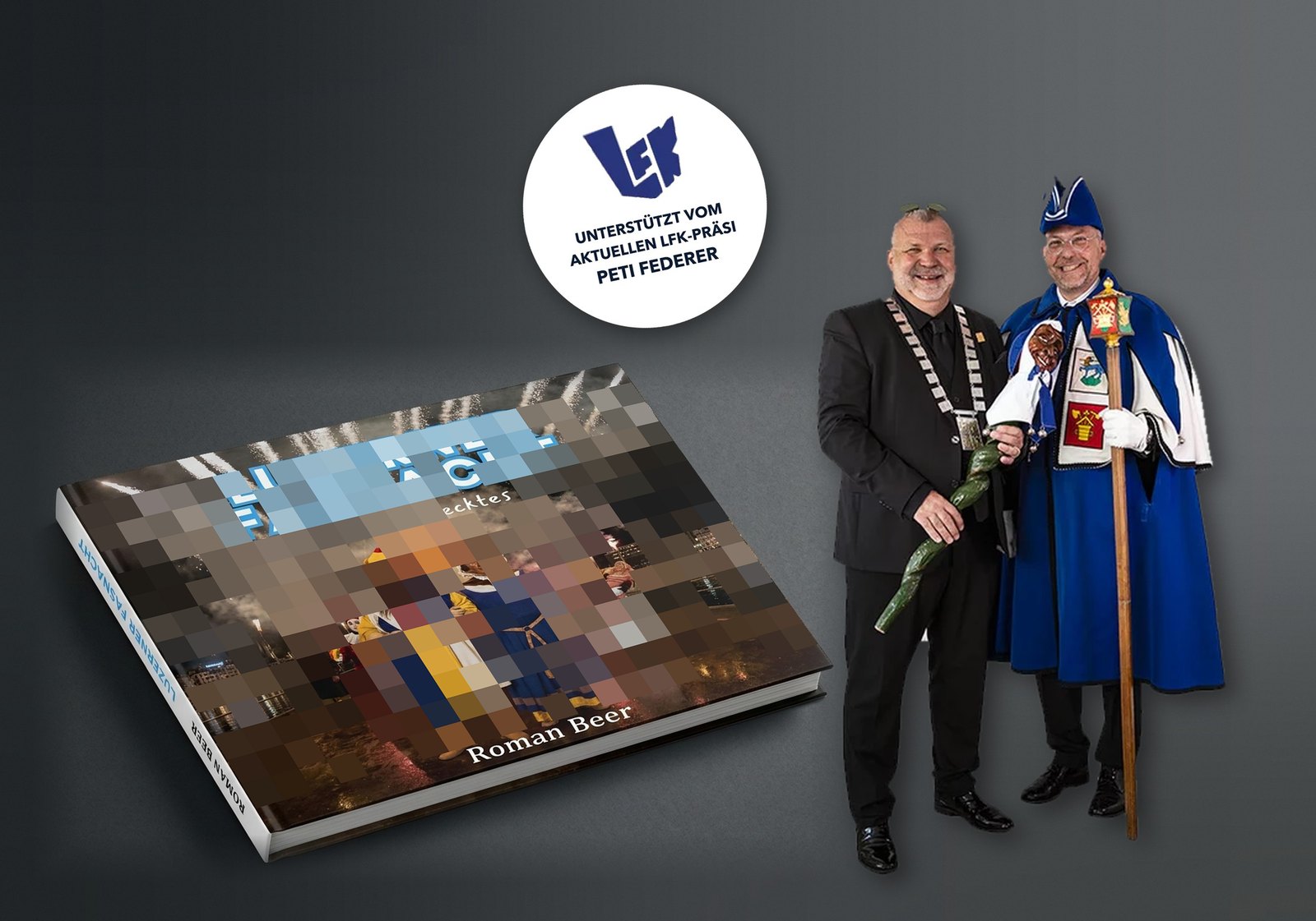 Das Buch, die Titelseite ist noch verpixelt